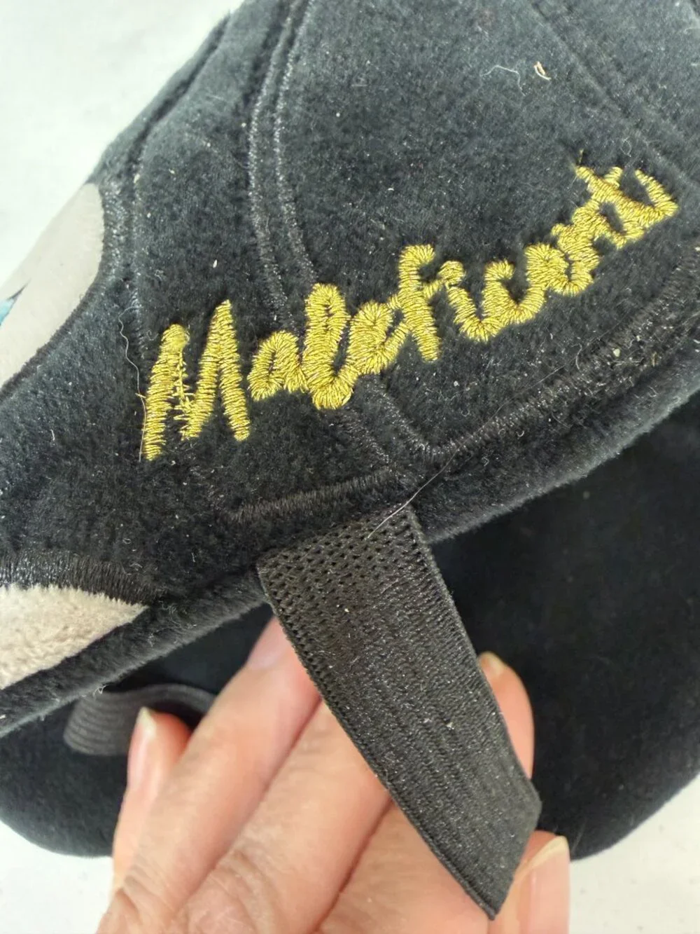 Disney Mad Beauty Maleficent Sleep Mask Plush Villain Eye Mask Horns Embroidered